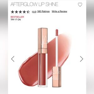 NARS afterglow lip shine